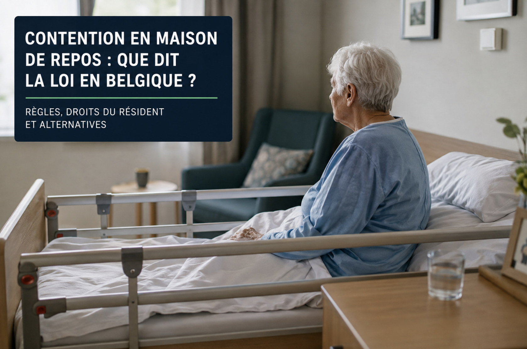 Contention en maison de repos en Belgique : que dit la loi et quels sont les droits du résident ?